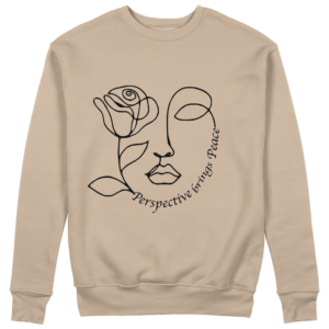 " Her Perspective " Sweatshirt (Sand)